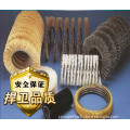 Brush manufacturers supply coil spring wound spring brush nylon brush brush brush roller brush spring